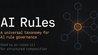 AI Rules: A Universal Taxonomy for AI Rules Governance